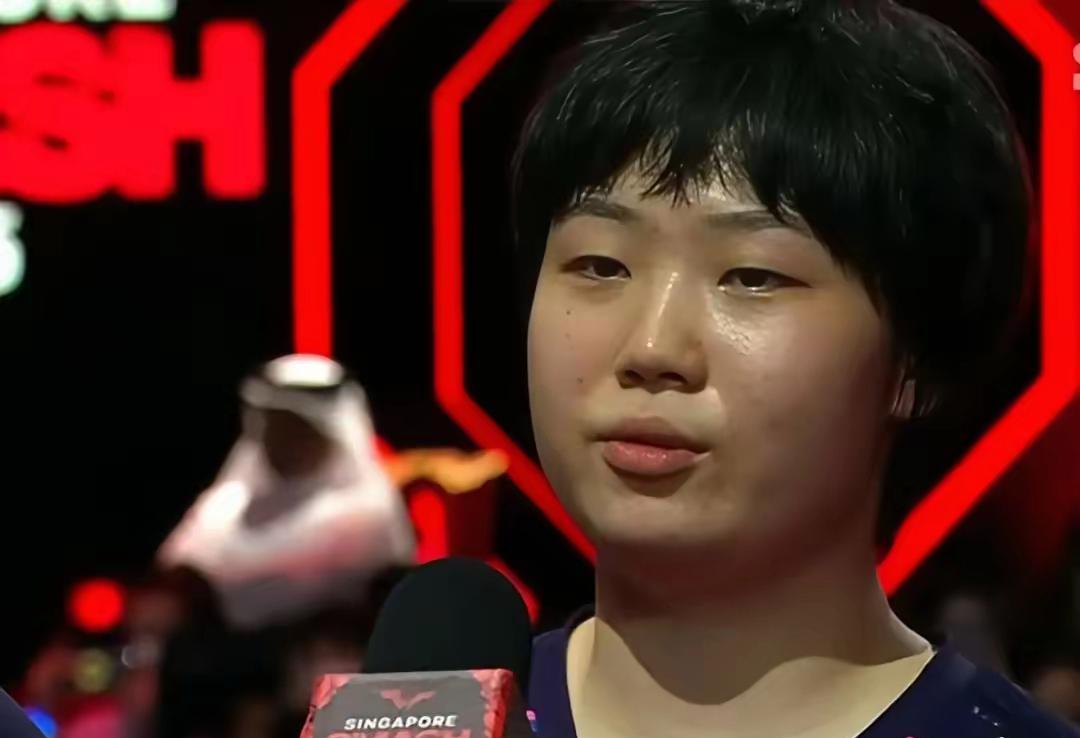 谁能想的到，大丫头蒯曼
对阵日本天才美女张本美和
居然保持了三战全胜，零封对手