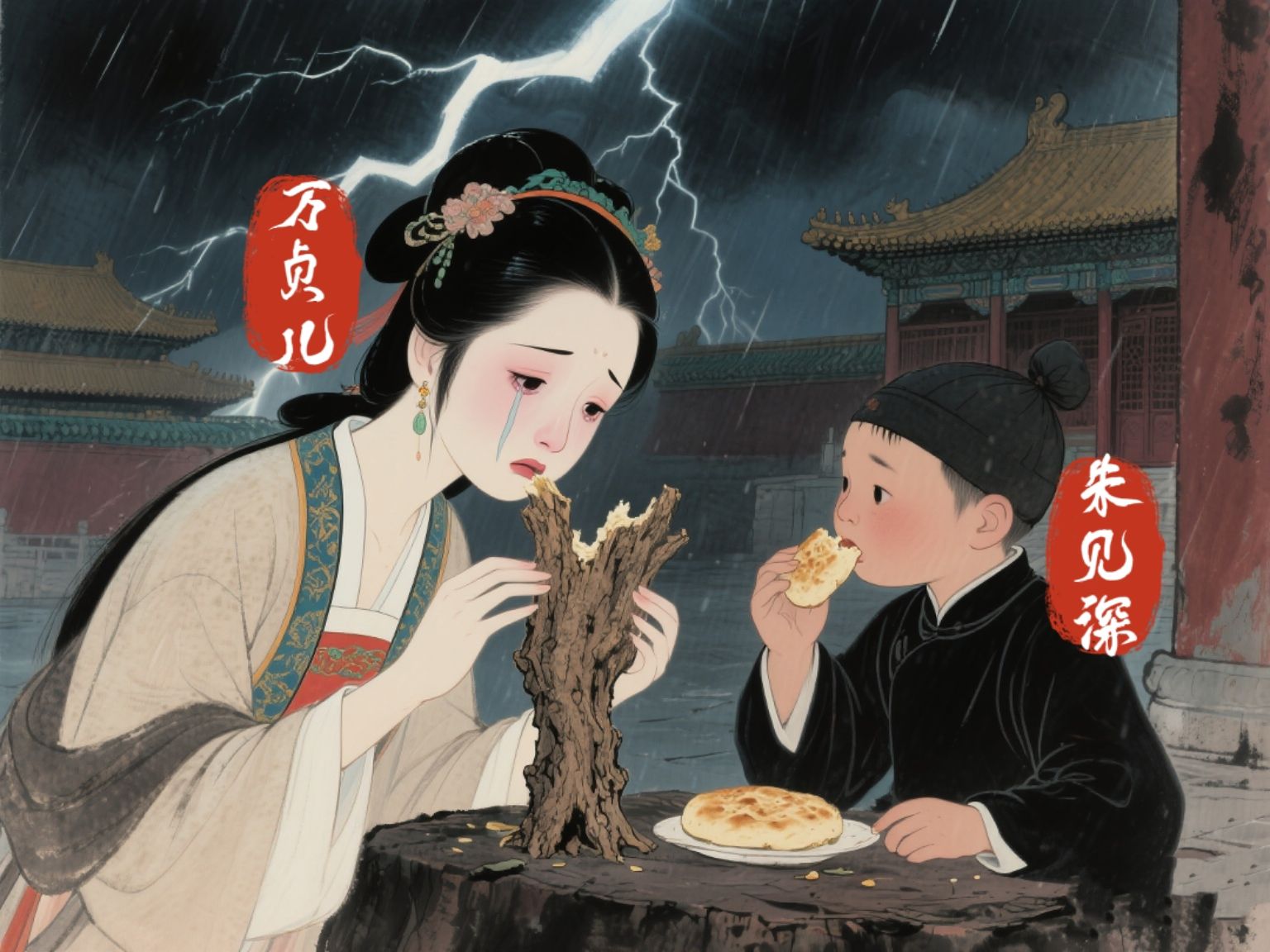 登基后的朱见深，除了没有把皇后的宝座交给万姑娘，能给的都给了！