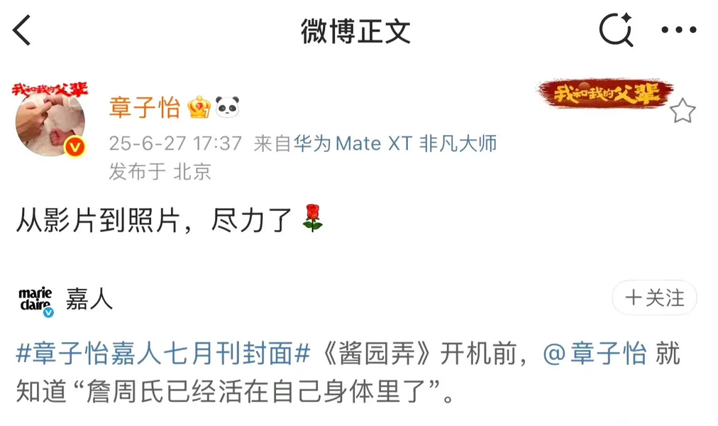 章子怡发微博说自己尽力了，其实也不能怪章子怡，前面的影视资本已经吃完绝户了，后边