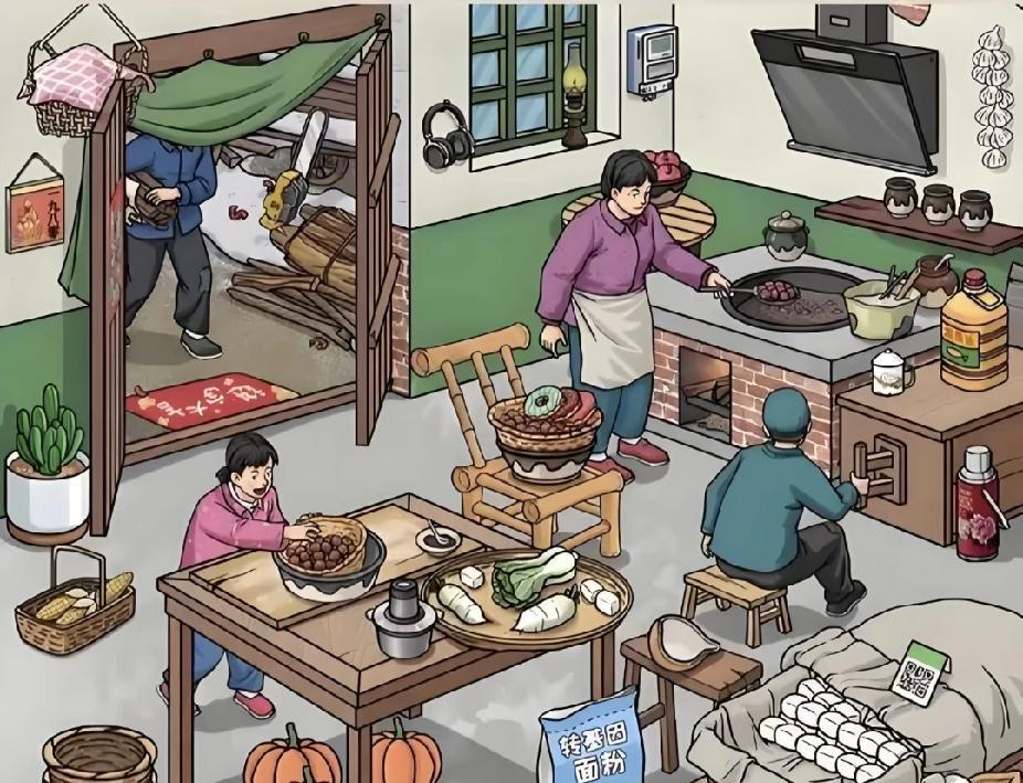 找不同大战！这图里的“不属于”，据说00后全看错