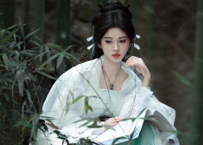 突破性真的是好大呀，跟以往的形象完全不同。鞠婧祎在《来战》里的阿黛造型破茧流光的