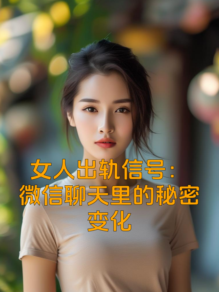 女人出轨信号：微信聊天里的秘密变化
