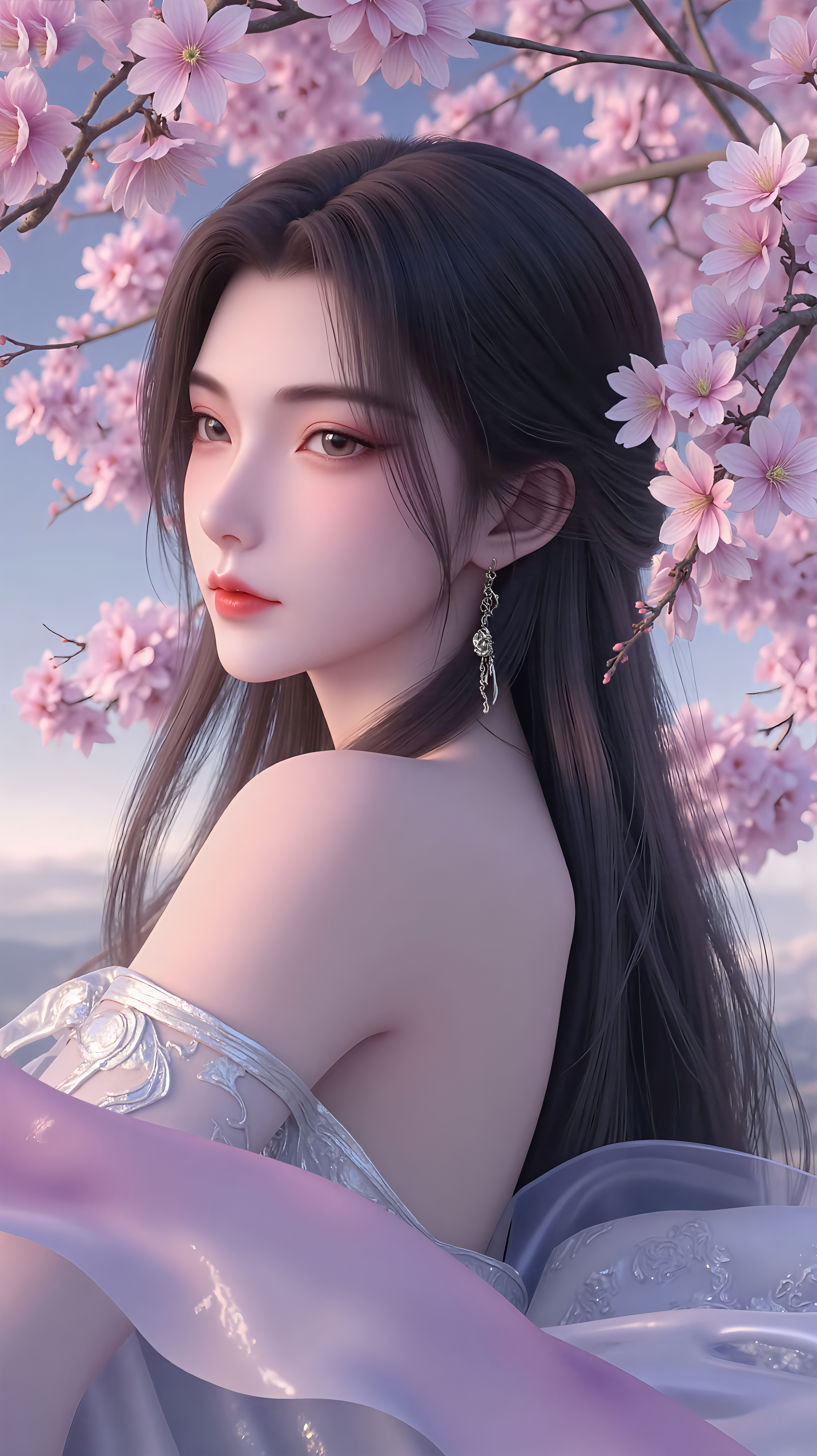 国漫女神AI二次元高清壁纸分享：狠人大帝，人族史上最惊才绝艳的大帝！