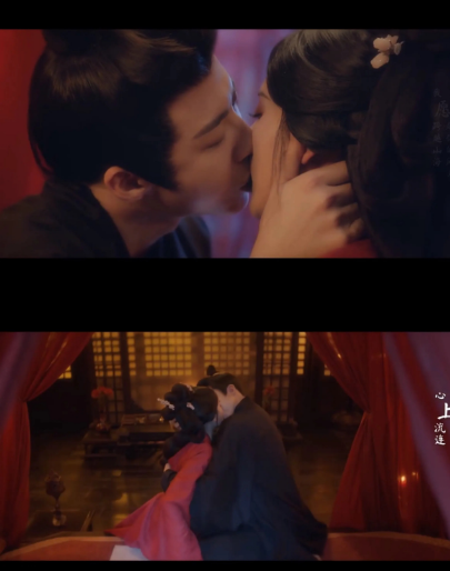 《折腰》魏劭和小乔的洞房花烛夜好美啊，两人都彻底沦陷在这美好的时刻！

魏劭温柔