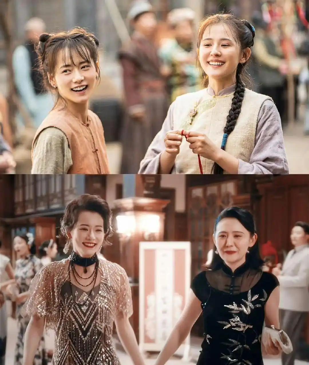 继续追剧《灼灼韶华》。
二妞故意跟夏元闹掰，并且来到韶华身边工作，还为她挡枪。其