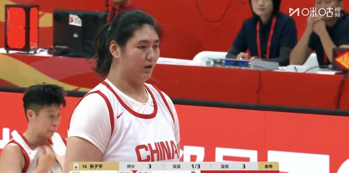 面对欧美强力中锋，张子宇真的不行吗？
     今晚，在陕西省体育馆，新一届中国