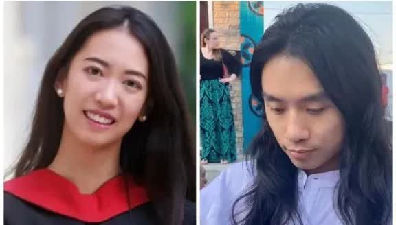 图右那个长头发的并非蒋小姐的闺蜜，而是其男友！
话说此人也挺有意思的，单看他的