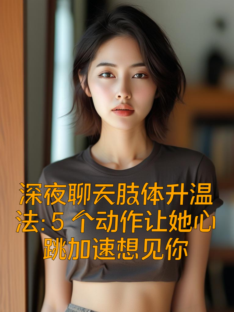 深夜聊天肢体升温法：5个动作让她心跳加速想见你