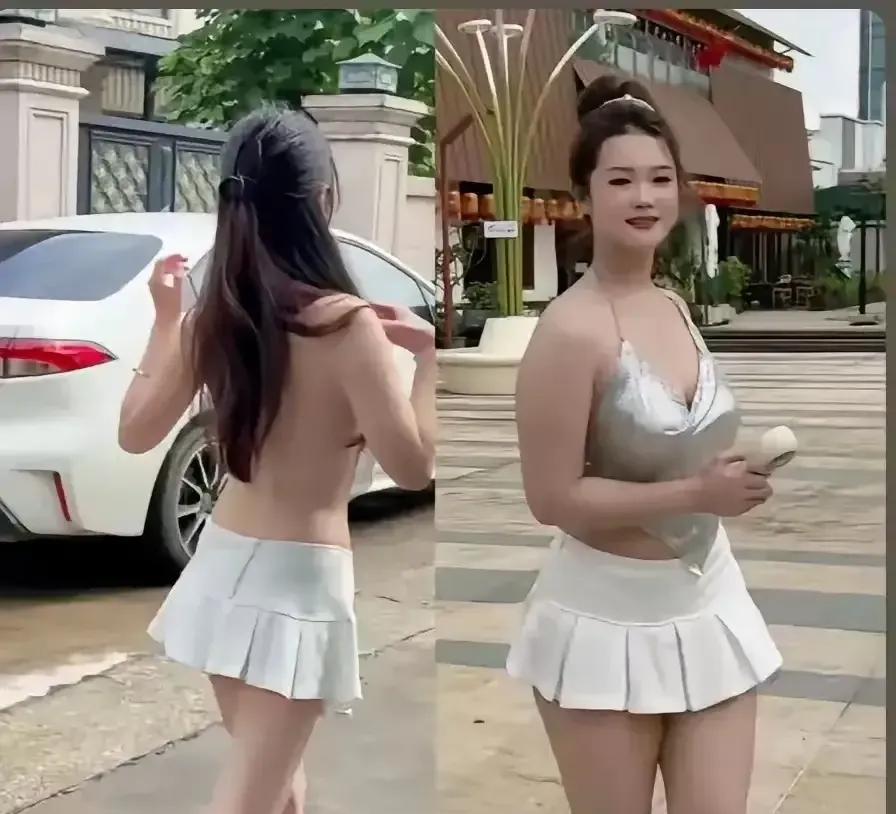 《露》
一身只有几块布
布少肉多往外露
不知露多为凉快
…………？
拋砖引玉：