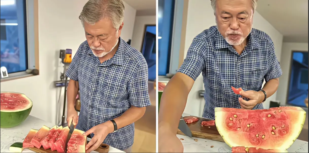 总统吃瓜……
这瓜恐怕连🐷都瞧不上吧😄
我好歹也是前任韩国🇰🇷总统呢
居