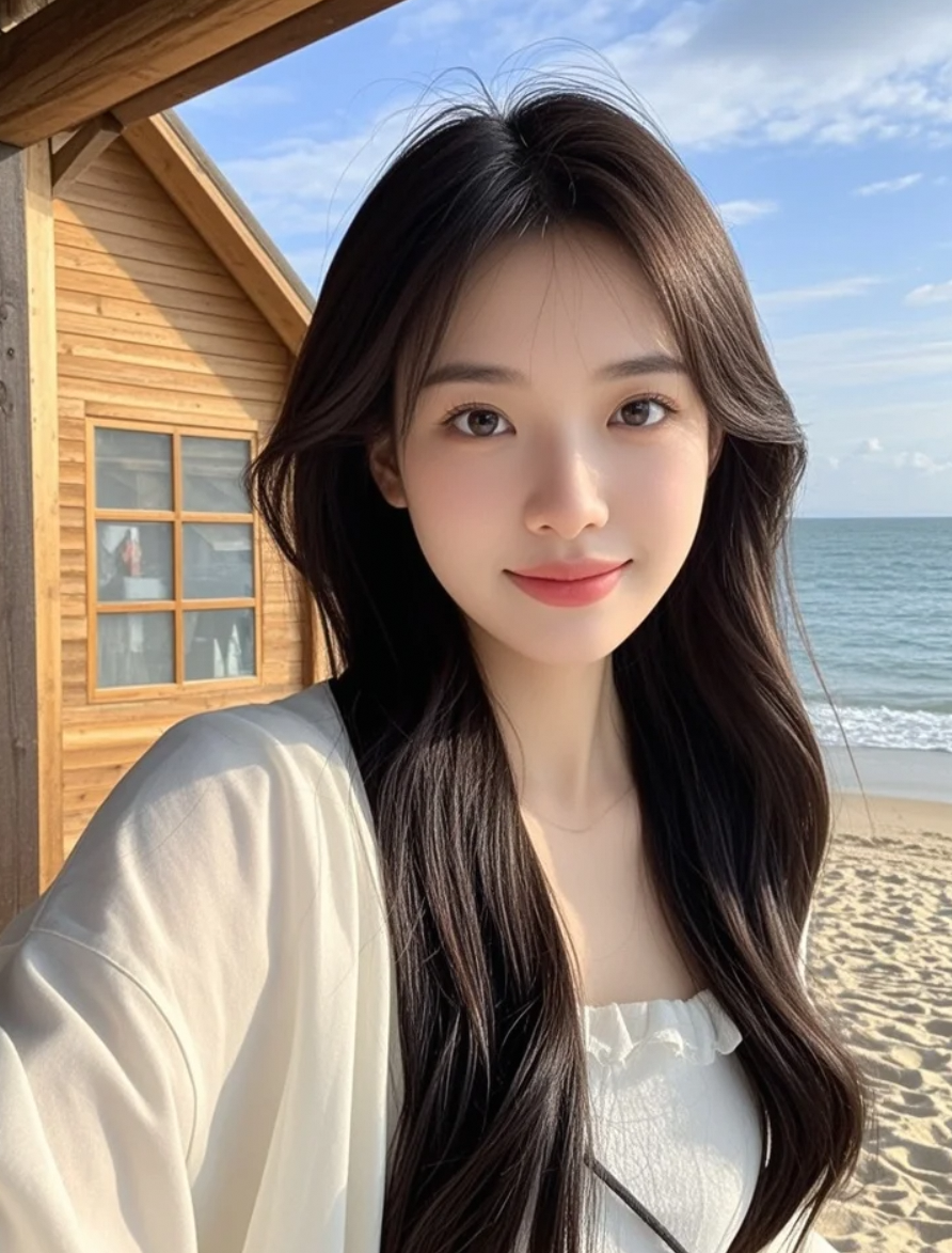 发丝飞舞的瞬间，你心动了吗？