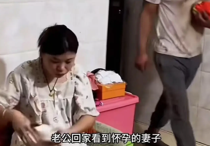 丈夫买鸭腿回家，却发现怀孕的妻子在吃水泡饭，随后丈夫的举动让妻子哽咽流泪！网友：
