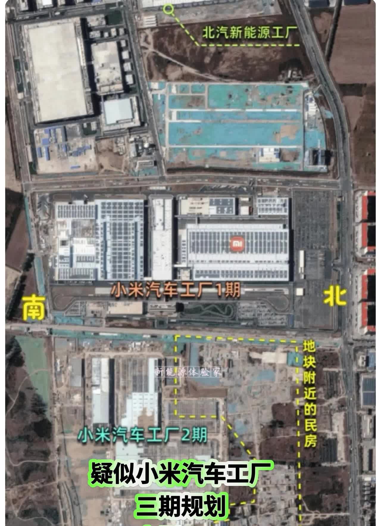 疑似小米汽车工厂
三期规划
大型SUV
亦庄凯雷德2026