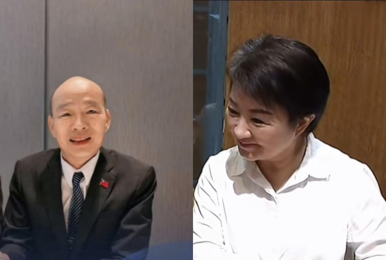 发现没有？国民党这次主席竞选，韩国瑜与卢秀燕尺寸拿捏得非常到位，没有公开选边站，