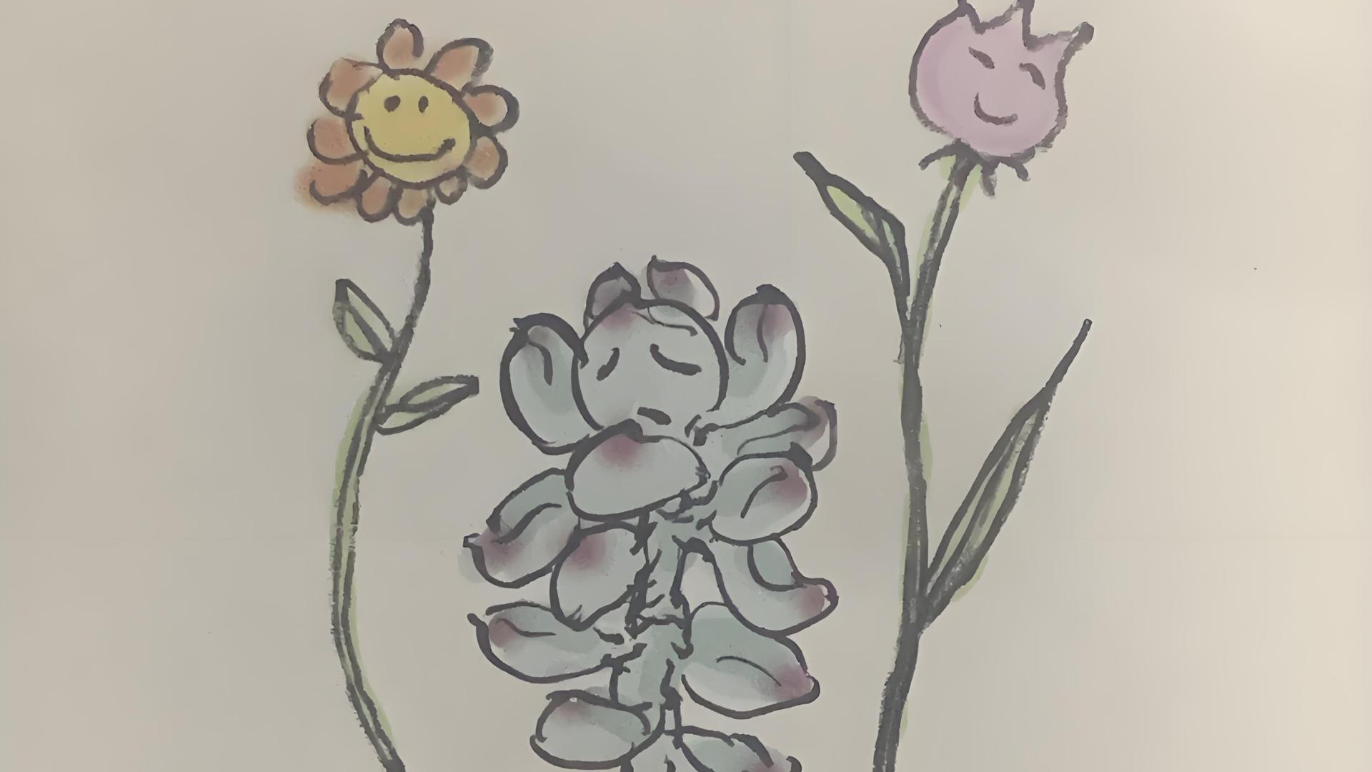 在女孩子花一样的年纪里，你长成了棵多肉植物！