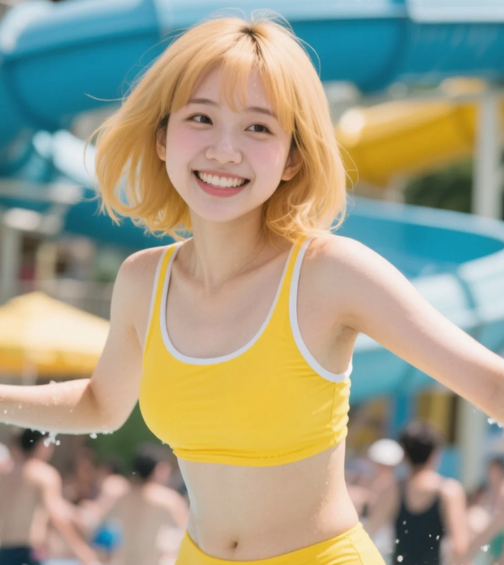 水中精灵上线，清凉一夏从她身边开始。