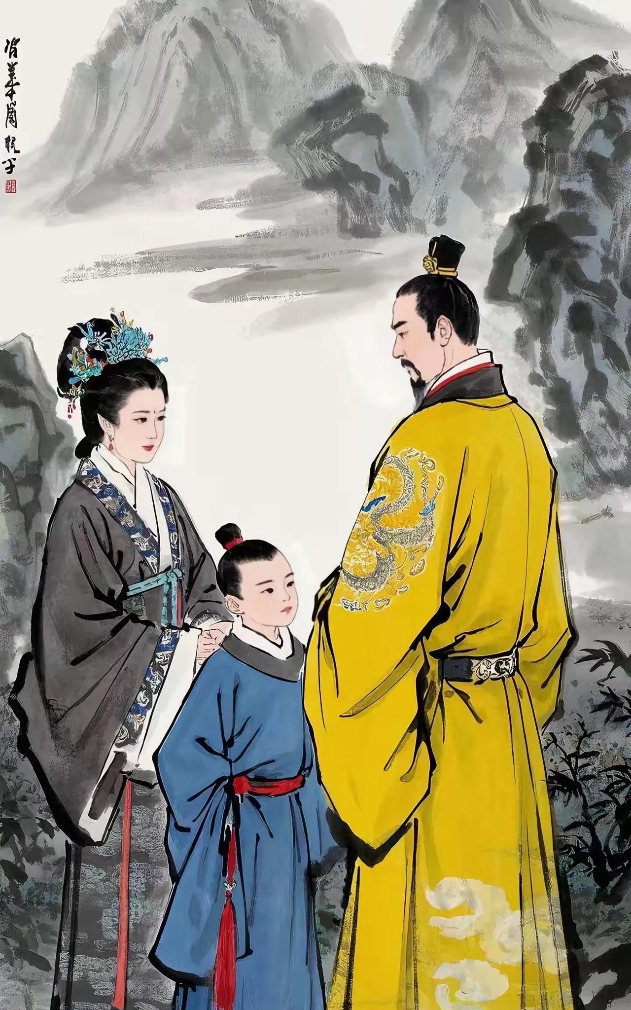 朱祁镇、朱见深父子，当爹的不如儿子能干。



明英宗朱祁镇和明宪宗朱见深，这对