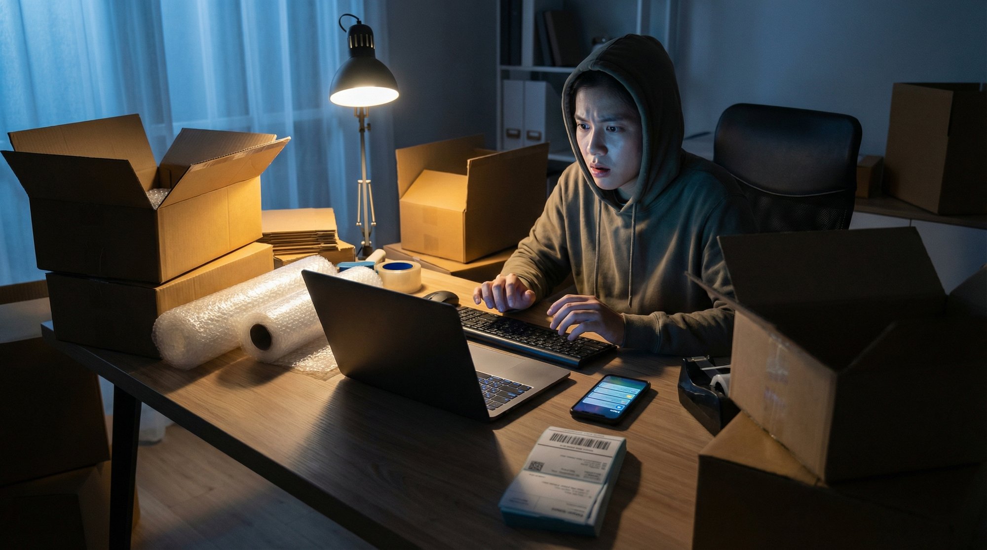 新手做TikTok：我从“爆单崩盘”到物流顺畅的7天