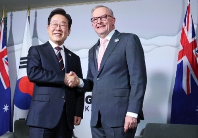 李在明见不到特朗普
由于特朗普决定提前1天结束G7峰会返回华盛顿，所以和韩国的会