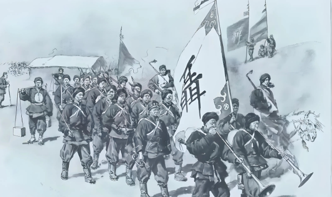 甲午战场上的清军总是会一溃千里，今天就来看看营口之战。营口共计有4000名清军，