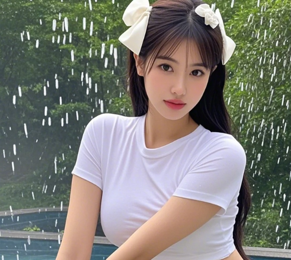 少妇温泉湿发撩人 腰臀比完美到无可挑剔