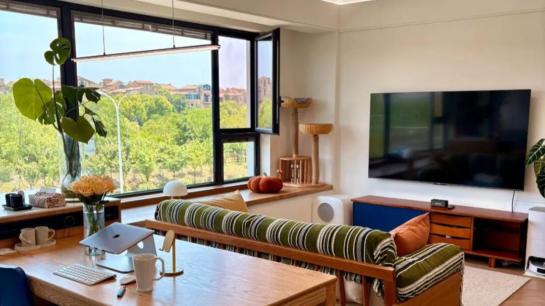 有一种痛苦叫“后悔买了横厅”，想象很美好，入住一言难尽