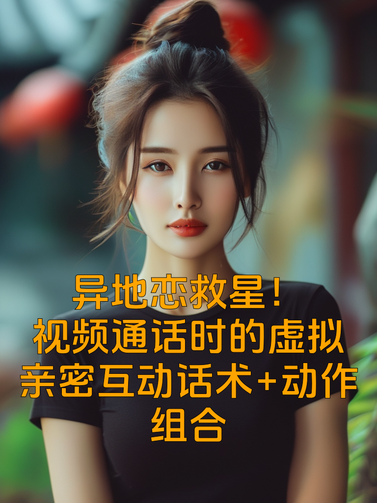 异地恋救星！视频通话时的'虚拟亲密互动'话术+动作组合