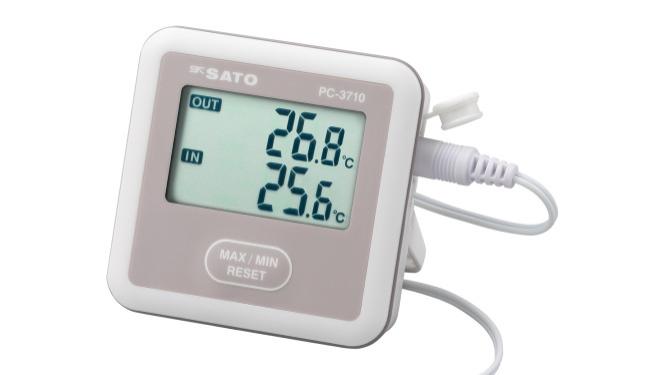 佐藤 PC-3710 双通道数字温度计 最大最小温高精度工业实验室测温 日本工业用品