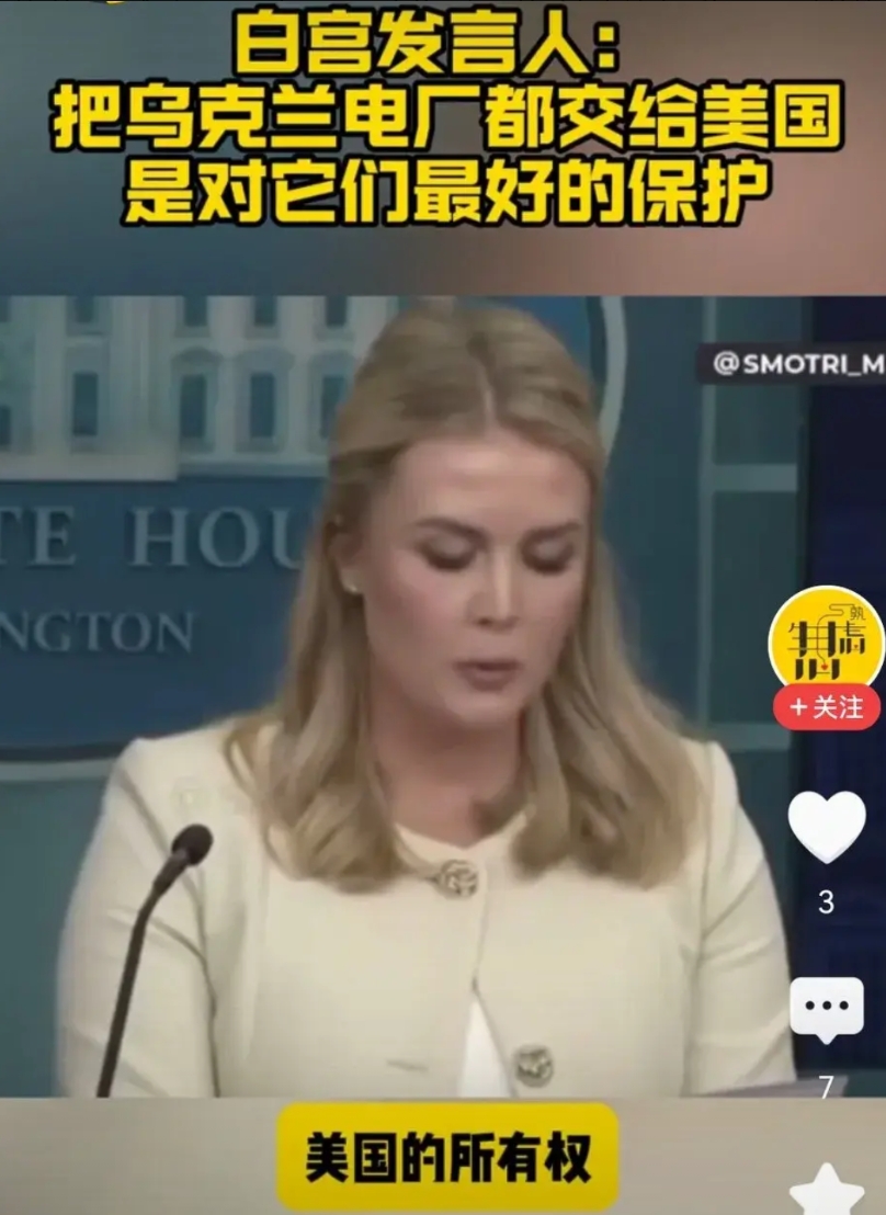 “乌发电厂归美”，美随着俄对乌切香肠？3月20日，财联社消息，特朗普表示，他与泽