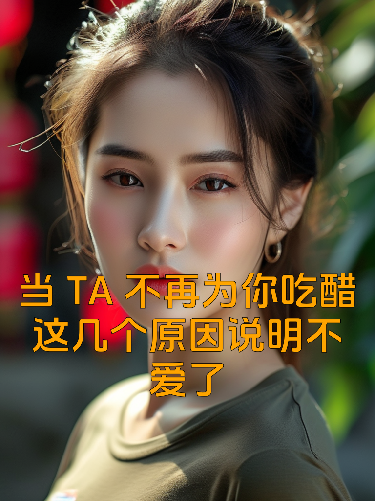 当TA不再为你吃醋，这几个原因说明不爱了