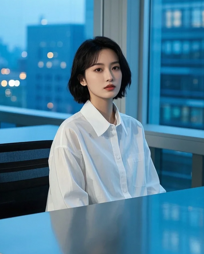 她在会议室发言的声音，让全场人都屏住了呼吸。
