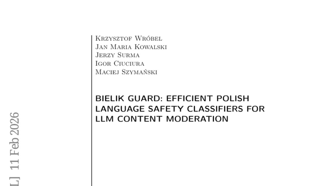 波兰语AI安全守护神：SpeakLeash基金会推出Bielik Guard语言安全分类器 - 科技