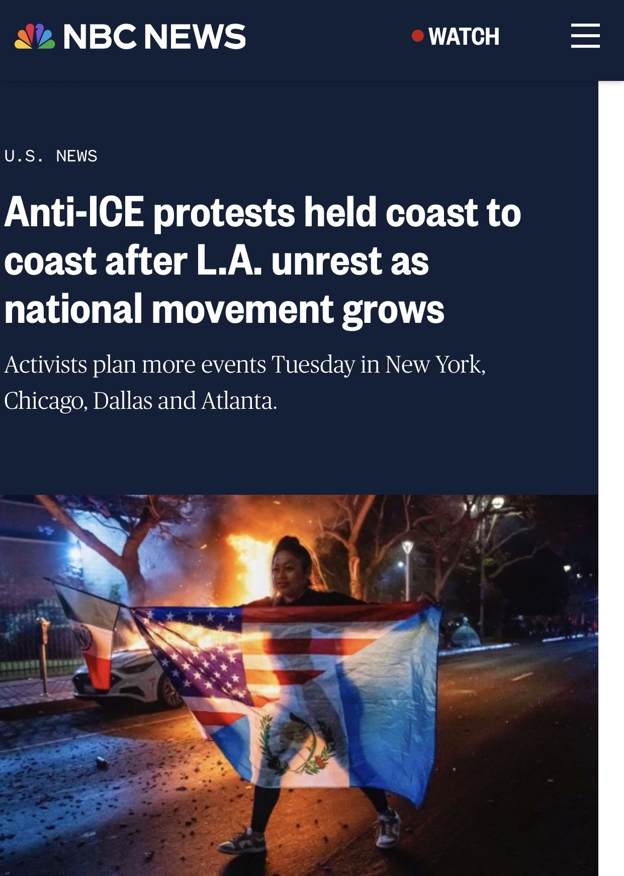 ICE全国抓捕引爆全美抗议











这简直是疯了！ICE竟然在全美