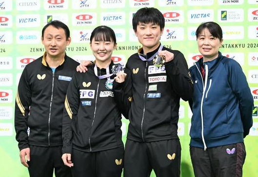 张本美和入川征战乒超 张本智和剑指日本T联赛冠军