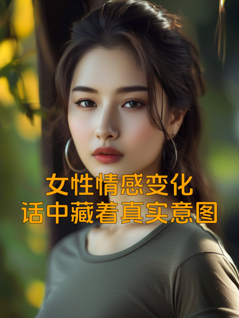 女性情感变化，话中藏着真实意图