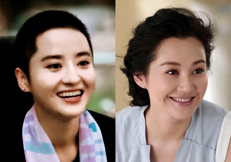 蒋一侨和许晴长得竟然这么像？完全是剃了头的许晴！