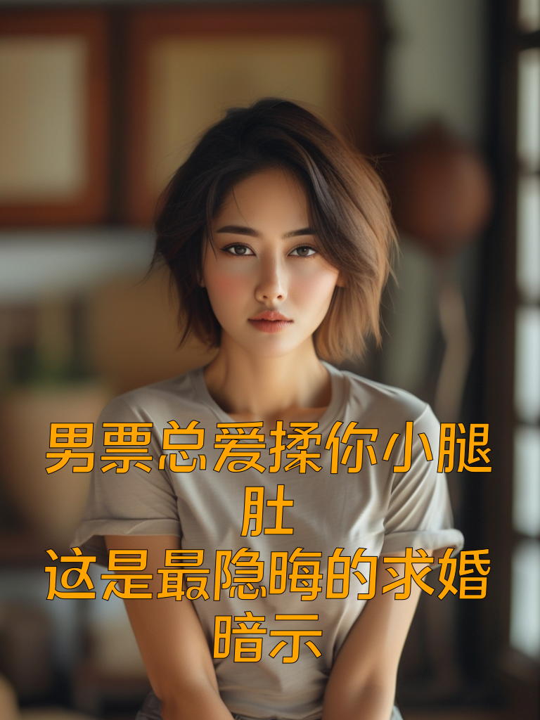 男票总爱揉你小腿肚？这是最隐晦的求婚暗示