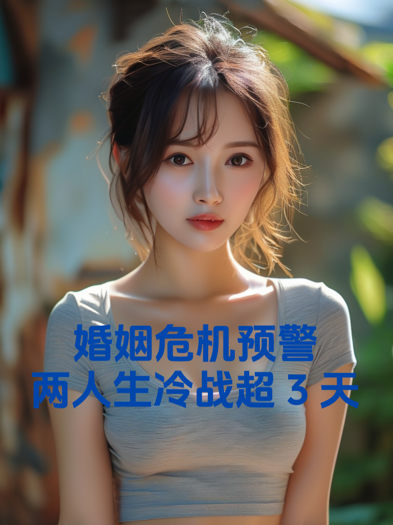 婚姻危机预警：两人生冷战超3天