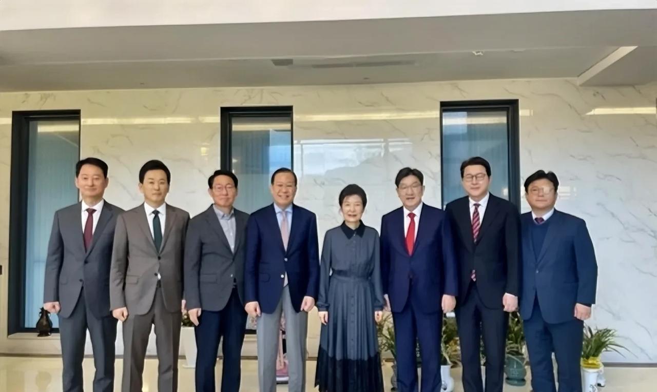 执政党彻底急了！
就在前天，3月3日，韩国执政党的高层们竟然亲自上门拜访了前总统