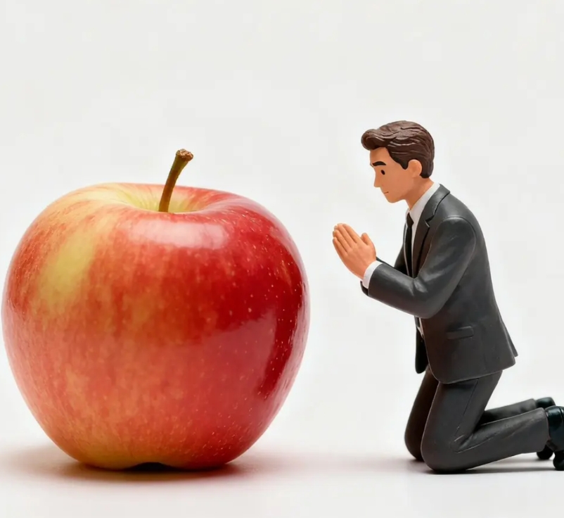 在自己的发布会说iPhone 这个词，比自己的产品频率还高！
有人说，他为了在一