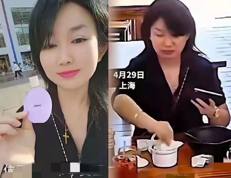 你以为往辣椒油里塞鼻涕纸就是这位大姐的全部骚操作了吗？
那你可就太小看大姐了！根