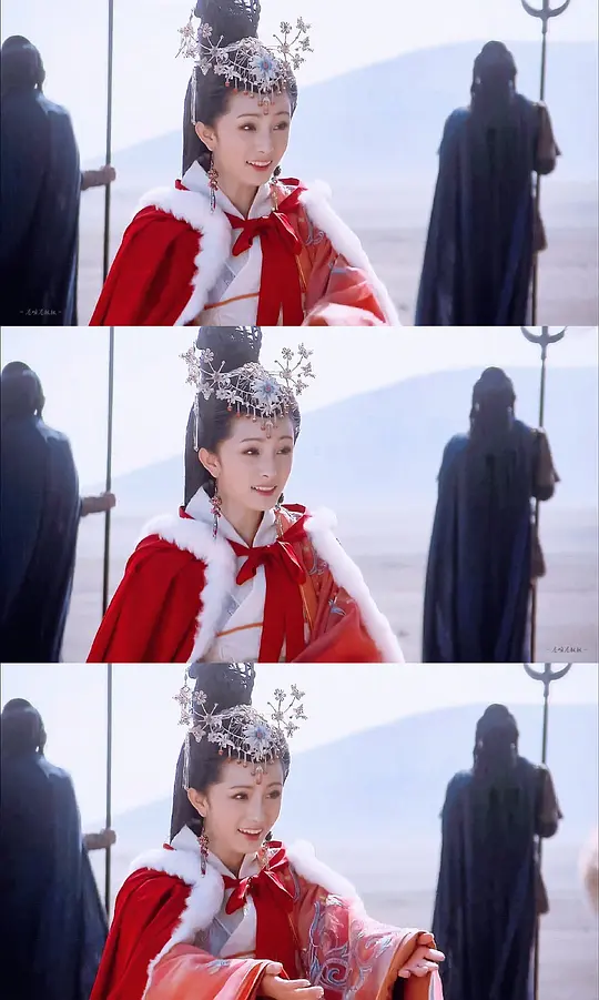    杨幂在《王昭君》一人诠释两角。李夫人临终处理的很好，作家安意如也赞其把握得