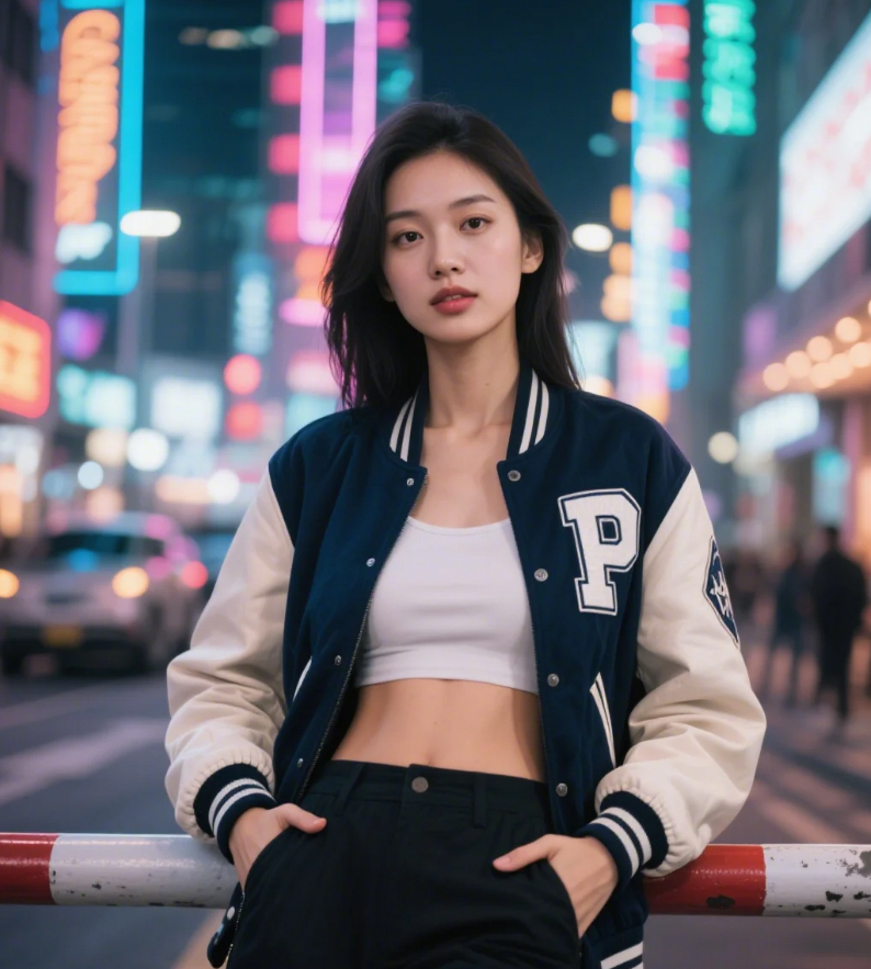这姐的腰是霓虹灯管变的？太细了！