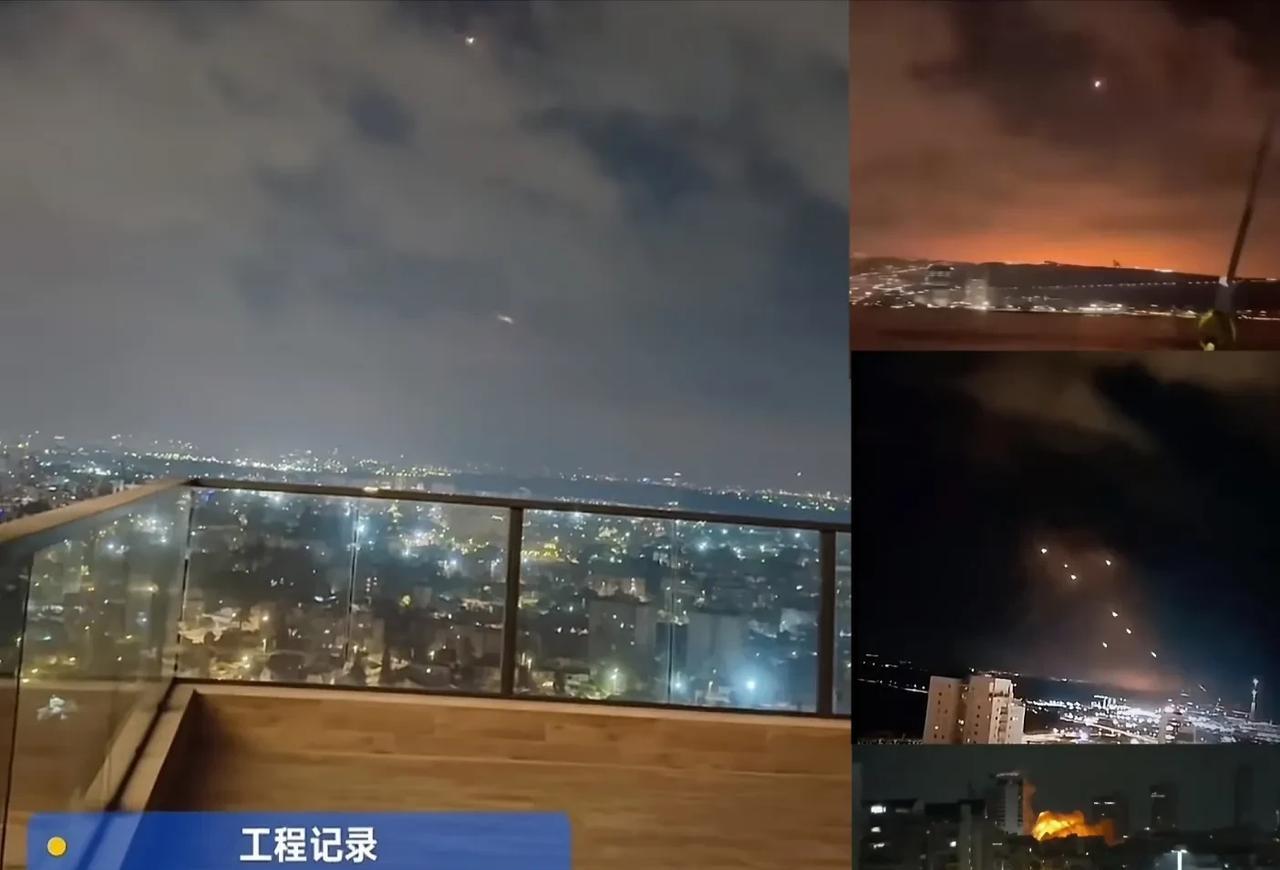 大家注意到没有？以色列与伊朗在2025年6月的这次冲突中未实施灯火管制（即夜间强