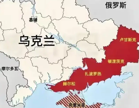 想要夺回乌东四州只是乌克兰的借口，现在俄军重点攻击苏梅州、敖德萨和哈尔科夫等地区