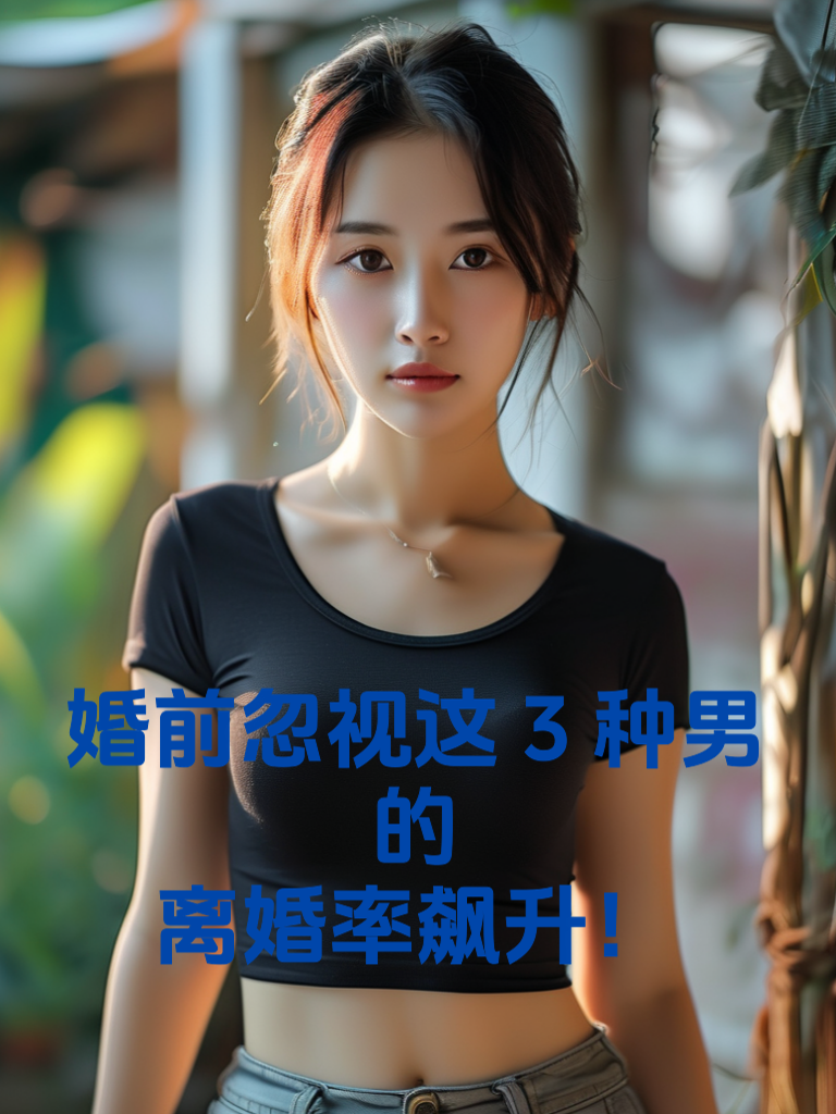 婚前忽视这3种男的，离婚率飙升！
