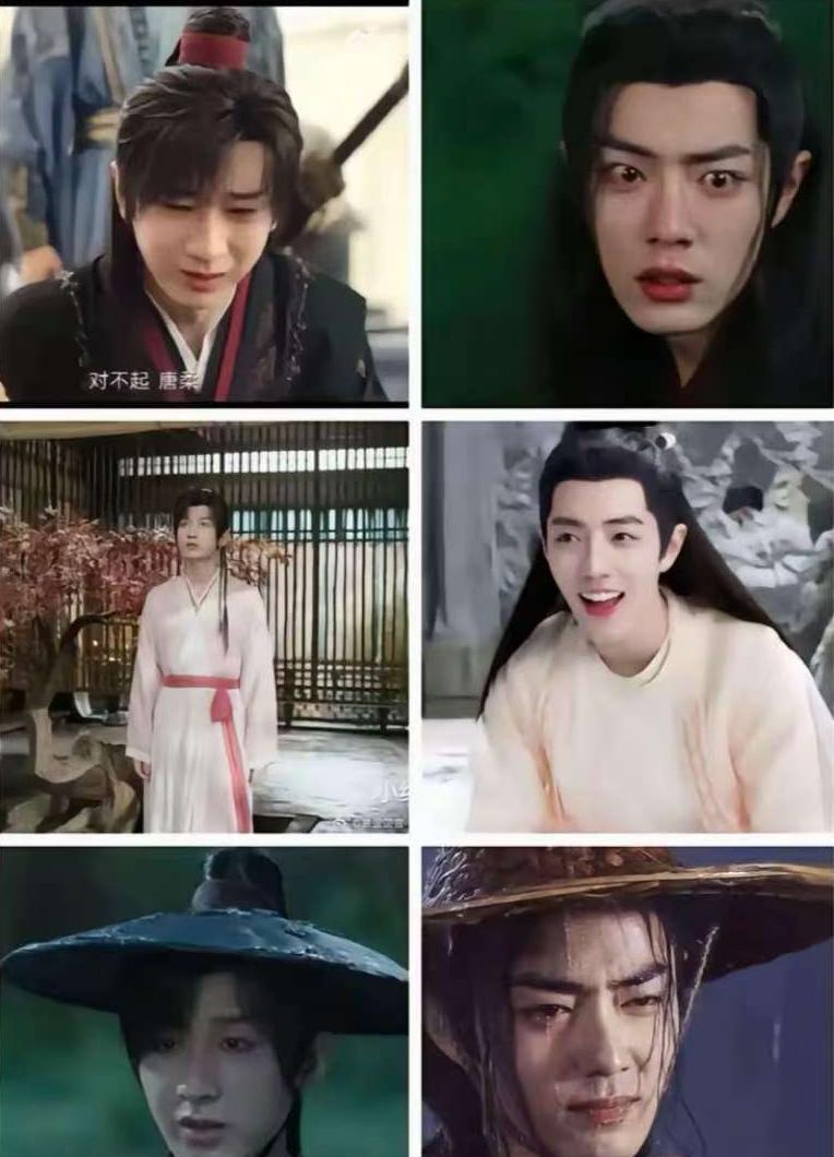 肖战确实有点惨，被一比一复刻，被不是一个level的捆绑，但是吧，再怎么copy