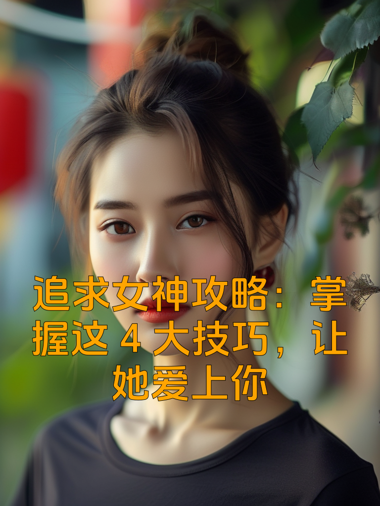 追求女神攻略：掌握这4大技巧，让她爱上你