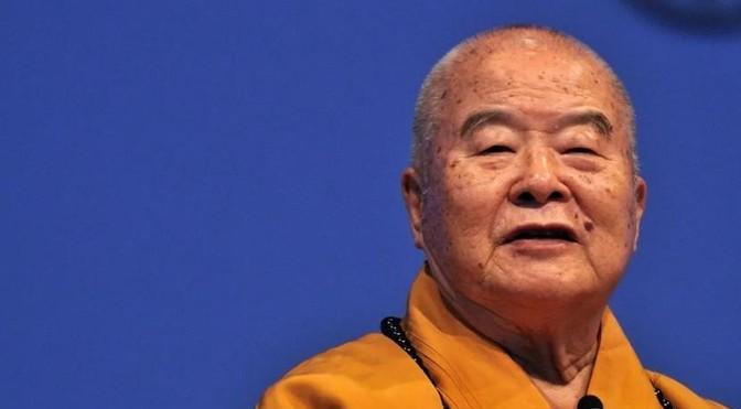 “我没有舍利子，不要烧。”2012年，星云大师就交代过弟子不要烧。不料在他圆寂后