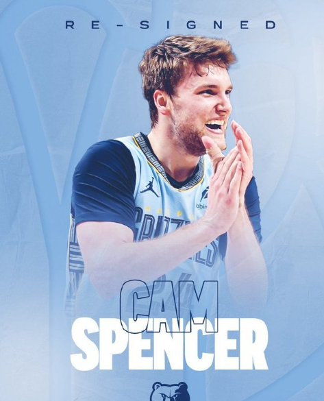 曝灰熊和卡姆-斯潘塞就重组合同续约达成了协议，斯潘塞的合约从之前的2年450万美